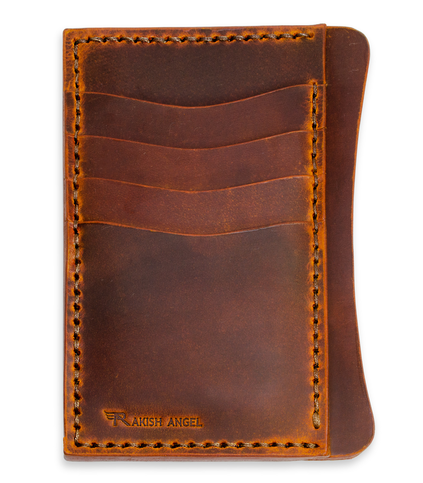 Rakis_angel_revolt_maurice_leather_unisex_card_holder_cognac_01 Maurice – Leather Unisex Card Holder Cognac | Rakish Angel