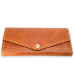 Madame Gilberte – Camel Women’s Leather Wallet | Rakish Angel