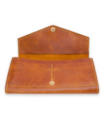 Madame Gilberte – Camel Handmade Women’s Leather Wallet | Rakish Angel